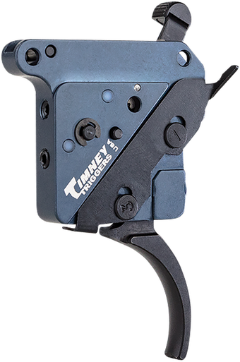 Timney Triggers THEHIT16 Hit Trigger  Curved Trigger with 8 oz Draw Weight & Nickel Finish for Remington 700 Right