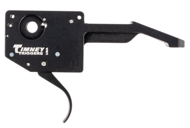 Timney Triggers 641C Featherweight  Single-Stage Curved Trigger with 3 lbs Draw Weight for Ruger American