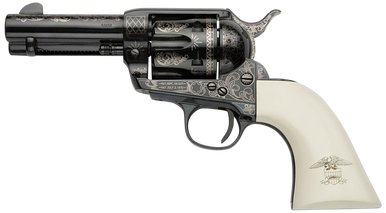Pietta Liberty Revolver 9mm 35 in Ivory White Polimer Grip 6 rd
