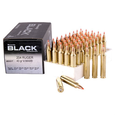 SUPERFORMANCE VARMINT 204 RUGER 40GR V-MAX POLYMER TIP 50/BX