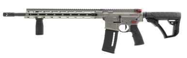 Daniel Defense 0212809385047 DDM4 V7 Pro 5.56x45mm NATO 18" 30+1, Gun Metal Gray Rec, Black OEM Overmolded Stock & Grip, Geissele Trigger, Red Radian Acc.
