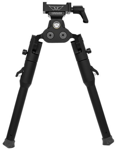 Warne 7922M Skyline Pro Bipod  Black Anodized ARCA Interface Head with Lite Legs