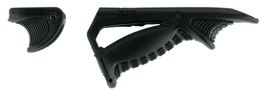 FAB Defense FXPTKCB PTK & VTS Combo Ergonomic Pointing Grip Angled w/Additional Storage Compartment Black Polymer