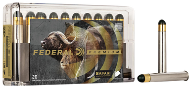Federal Premium Cape-Shok 500 Nitro Express Woodleigh Hydro Solid 570 Grain 20 Rounds