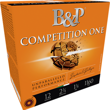 B&p Ammunition 12B32CP9 Competition One  12Gauge 2.75" 1 1/8oz 9Shot 25 Rounds