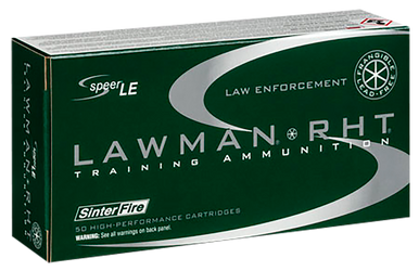 Speer 53375 Lawman Training RHT 40S&W 125gr SinterFire Frangible 50 Rounds