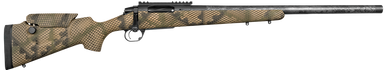 Proof Research 135884 Tundra TI Full Size 7mm PRC 4+1 24" Carbon Fiber Match Grade/Threaded Barrel Black Titanium Receiver TFDE Fixed w/Adj Cheek Rest Stock Right Hand
