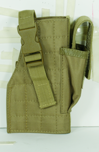 Tactical Molle Holster w/ Attached Mag Pouch - 25-0029007002