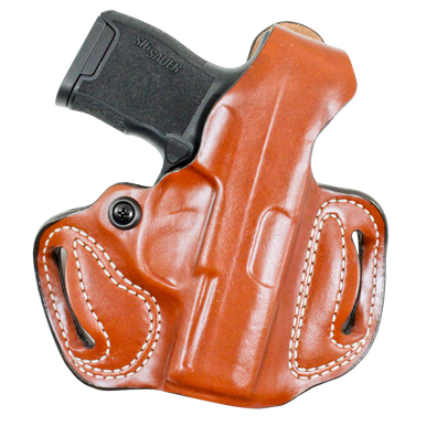 DeSantis Thumb Break Mini-Slide Holster Springfield Hellcat OWB RH Tan
