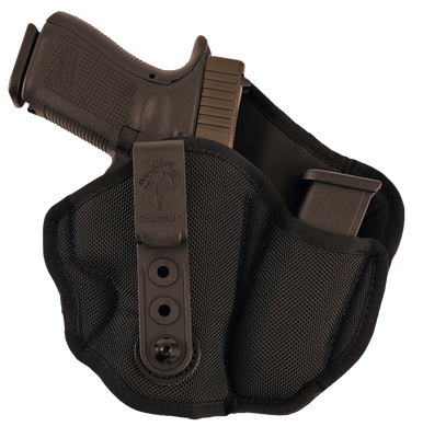 DeSantis Gunhide M89BAE1Z0 Inner Piece 2.0 AIWB Black Nylon Belt Clip Compatible w/Glock 26/Ruger SR/Sig P239 Right Hand