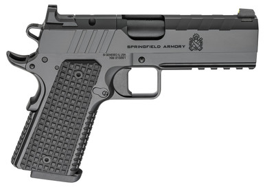 Springfield Armory 1911 Emissary 9mm 4.25 Inch 9 Rounds Stainless Steel Slide VZ Grips