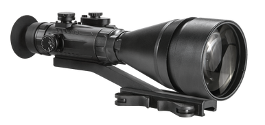 AGM Global Vision 15WP6623453111 Wolverine Pro-6 3AL1 Night Vision Riflescope Matte Black 6x100mm Gen 3 Auto Gated Level 1 Illuminated Red Chevron w/Ballistic Drop Reticle