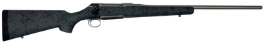 Sauer S1HSGP65P 100  6.5 PRC Caliber with 4+1 Capacity, 24" Barrel, Gray Cerakote Metal Finish & Gray Black Webbed Fixed HS Precision Stock Right Hand (Full Size)