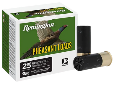 Remington Pheasant Loads 12 ga. 2.75 in. 6 Shot 25 rd.