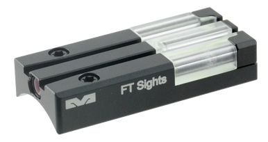 Meprolight USA 631303108 FT Bullseye Rear Sight  Green Tritium/Fiber Optic Remington R1