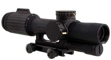 Trijicon 1600000 VCOG  Black Hardcoat Anodized 1-6x 24mm LED Illuminated Red Segmented Circle w/Crosshair 223 55gr Reticle