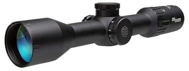 Sig Sauer Electro-Optics SOW63114 Whiskey6  Black 3-18x 44mm 30mm Tube Quadplex Reticle Features Locking Turrets