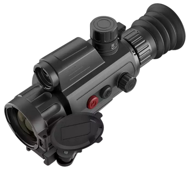 AGM Global Vision 3142555305RA31 Varmint LRF TS35-640 Thermal Rifle Scope Black 2-16x35mm Multi Reticle, 1x/2x/4x/8x Zoom, 640x512 50 Hz Resolution, Features Laser Rangefinder
