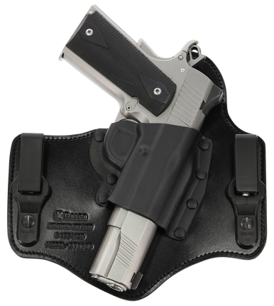 Galco KT662B KingTuk Deluxe IWB Black Kydex/Leather UniClip Fits Springfield XDS Fits Walther CCP Right Hand