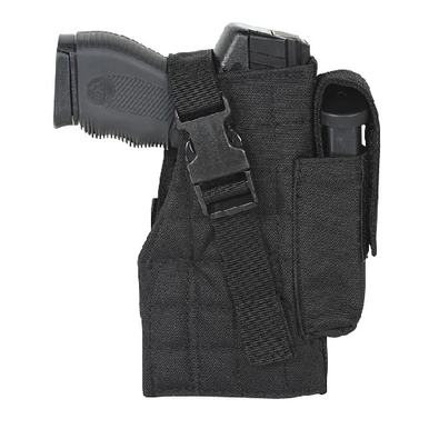 Tactical Molle Holster w/ Attached Mag Pouch - 25-0029001002