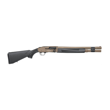 Mossberg 940 Pro Tactical 12GA 185in Barrel 7rd Synth Black Stock  Forend Optic Ready  FDE 85172