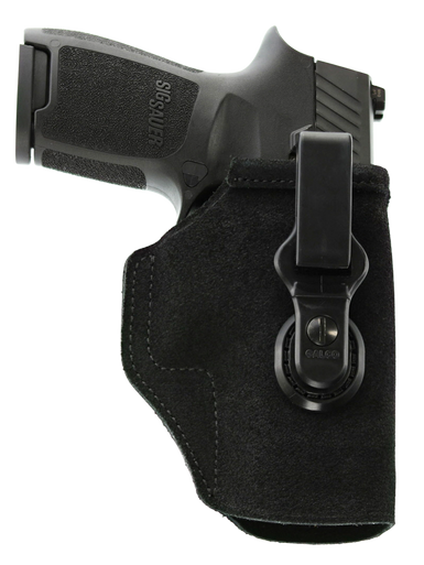 Galco TUC444B Tuck-N-Go 2.0 IWB Black Leather UniClip/Stealth Clip Fits Springfield XD/Mod. 2 Ambidextrous