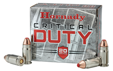 Hornady Critical Duty Handgun Ammo 9mm +P 124 gr. Flexlock 25 rd.