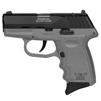 Sccy Cpx-3 380acp Gray Blk Nms Red Dot Ready