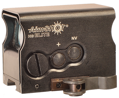 AimShot HGELITEAGREE HG Elite  Black Anodized 1 x 34 mm 2 MOA Green Dot