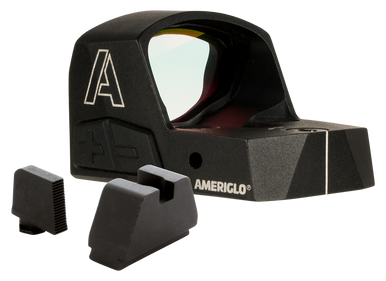 AmeriGlo HVN04 Haven Carry Ready Combo Matte Black 1 x 1.10" x 0.75" 5 MOA  Red Dot