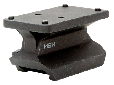 Springfield Armory GE5077MIN13RM Riser Mount  Matte Black Aluminum Picatinny Rail/Springfield Standard/Vortex/Burris/Docter Footprint Mount