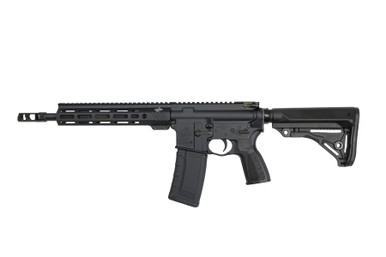 Bushmaster Bravo Zulu AR SBR - Black | 5.56NATO | 11.5" Barrel | 10" BFI Free Float M-LOK Rail | THRIL Buttstock, Pistol Grip & Mag | Snake Charmer Muzzle Brake