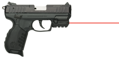 LaserMax LMSRMSR Red Rail Mounted Laser  Ruger SR22/SR9/SR40 Black