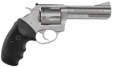Charter Arms Bulldog 44 Special 4.2" 5 Matte Stainless Steel Rubber Grip