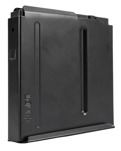 Mdt Sporting Goods Inc 105123BLK AICS Magazine  5rd Extended 300 PRC Long Action Magnum (CIP 3.80" L) Black Steel