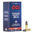 CCI 22 LR Standard Velocity 40 Grain 5000 Rounds