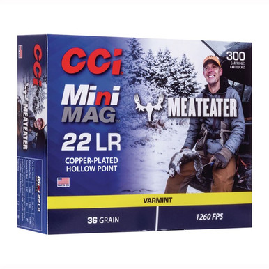 CCI 22LR Mini Mag Hollow Point 36 Grain 300 Rounds