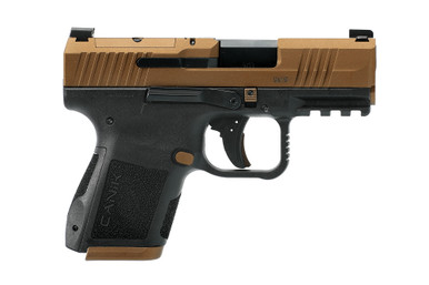 Canik METE MC9 9mm Luger, 3.18in. Barrel, 15rd, Bronze Slide - Black (HG7620B-N)