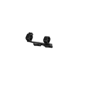 ATN ACMUDCQDMHL Dual Cantilever Scope Mount/Rings Combo Low Profile Black Aluminum 30mm Tube Quick Detach Mount