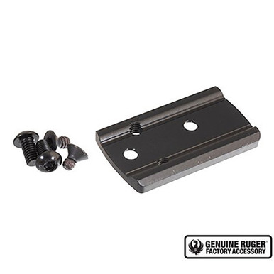 Ruger 90723 Ruger-57 Optic Adapter Plate Pistol Black Anodized Aluminum