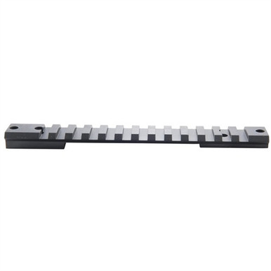 Warne M674M20MOA Remington 700 Tactical Rail Matte Black Long Action 20 MOA