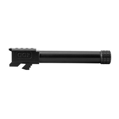 Grey Ghost Precision BARRELG19TBN GGP  Compatible w/Glock 19 Gen3-4 9mm Luger 4.02" Black Nitride 416R Stainless Steel Features Threaded Match Grade Barrel