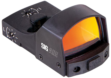Sig Sauer Airguns AIRREFLEXSIGHT Air Reflex Sight  Black 1 x 23 mm 3 MOA Red Dot