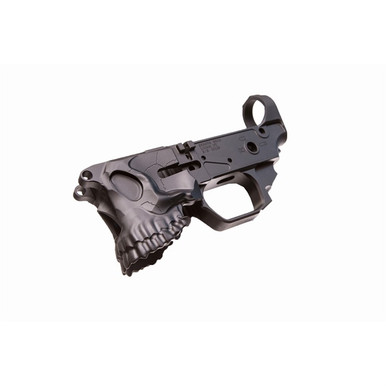 Sharps Bros SBLR03 The Jack Stripped Lower Multi-Caliber Black Anodized Finish 7075-T6 Aluminum Compatible w/Mil-Spec AR-15 Internal Parts