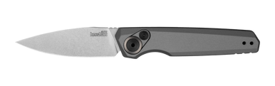 Kershaw Launch 18 Automatic Folding Knife 2-8/10" Spear Point Blade Grey