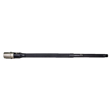 Faxon Firearms 10B810R20FHQ5RNP3 Match Series  308 Win 20" Heavy Fluted/Target Crown QPQ Black Nitride 416R Stainless Steel Barrel, Fits AR10