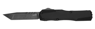Kershaw Livewire Automatic Knife 3-3/10" Tanto Blade Black