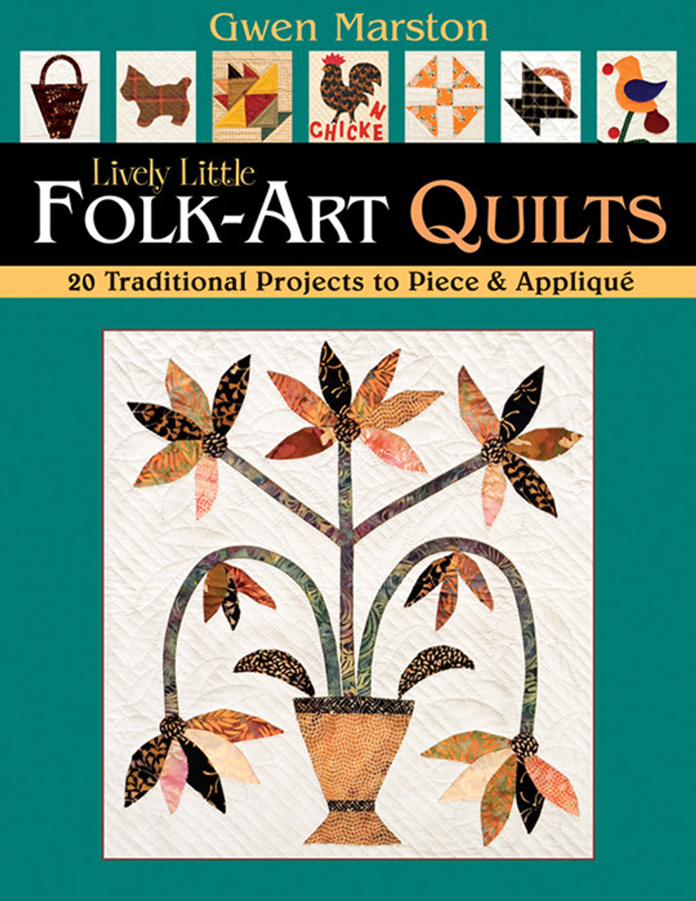 Lively Little FolkArt Quilts Digital Download - C&T Publishing