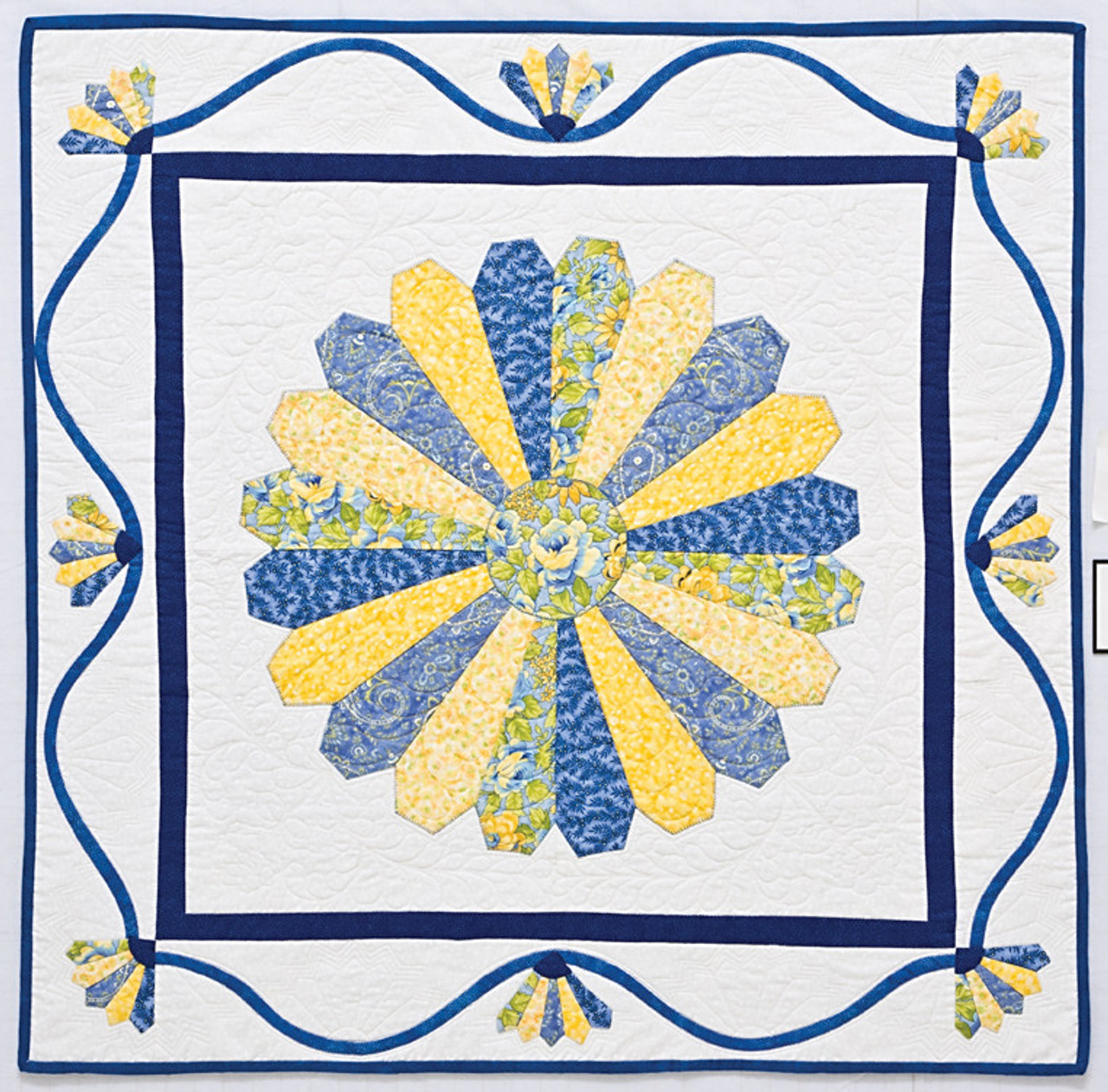 Temperature Quilt 2021 & Dresden Plate Tutorial – Inflorescence