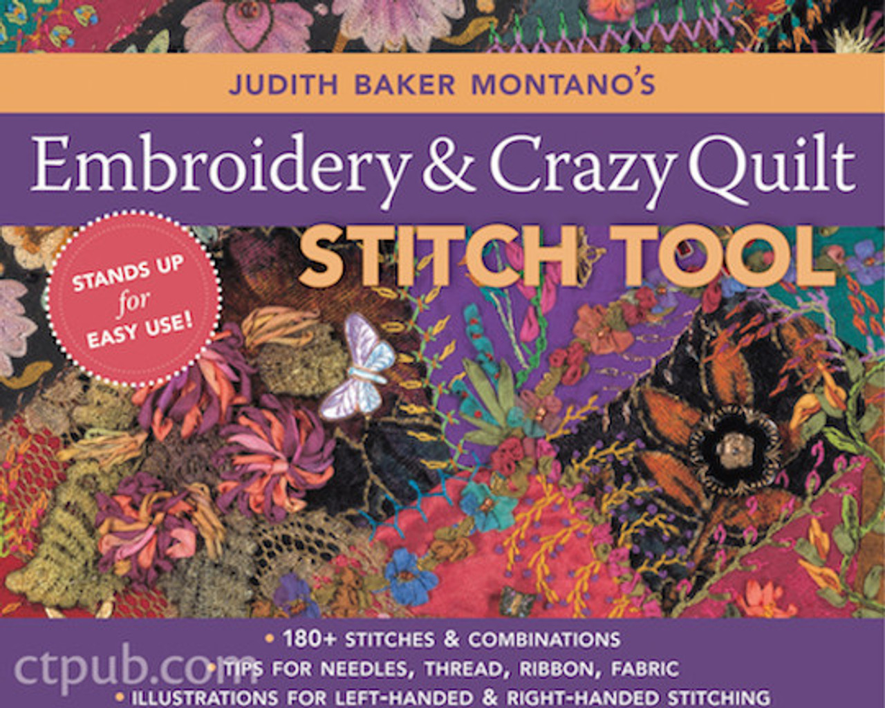 New book on silk ribbon embroidery for beginners and profi by